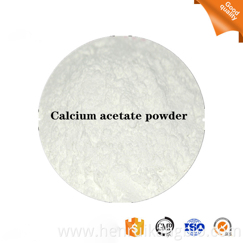 Calcium acetate powder